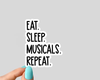 musical stickers etsy