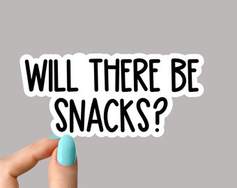 Roliga klistermärken med snacks, dekaler för laptop, klistermärken med snacks i tumbler, klistermärken med vattenflaska, dekaler med vattenflaska,