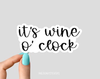 sus pegatinas de vino en punto, pegatinas divertidas de vino, pegatinas de vino para portátiles, pegatina de vaso de vino, pegatina de botella de agua