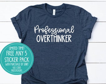 overthinking introvert shirt, overthink custom books shirt, custom apparel shirt, custom printed shirt, book t-shirt introvert shirt