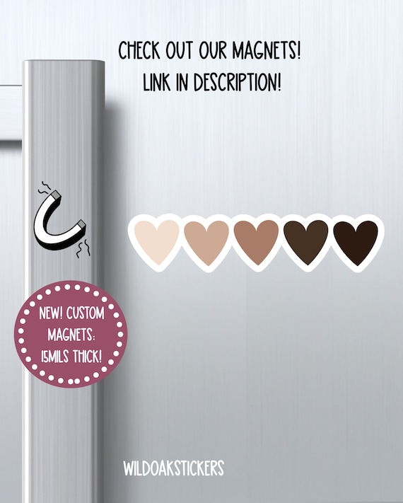 NEW hearts shades magnet, diversity magnet, love shades magnet, locker magnet, happiness magnet, refrigerator magnet