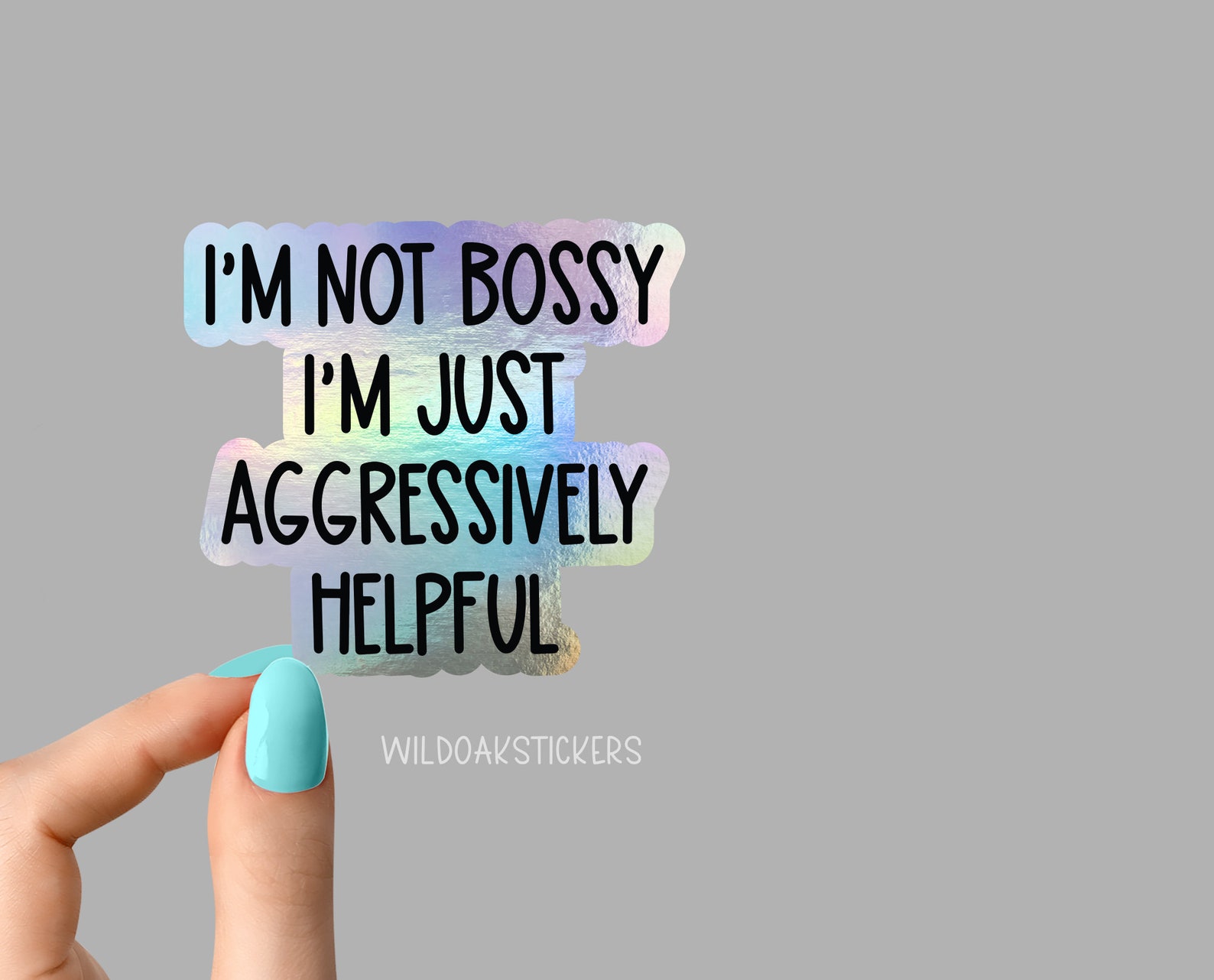 Im Not Bossy Funny Sticker, Manager Stickers, Mom Sarcasm Workplace ...