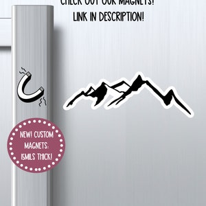 NEUER Bergmagnet, Campingmagnet, lustiger Magnet, Schließfachmagnet, sarkastischer Magnet, Kühlschrankmagnet