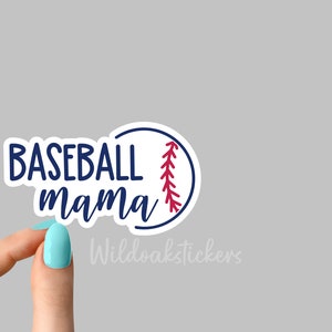 Baseball Mama Aufkleber, lustige Baseball Aufkleber Baseball Aufkleber, Baseball Mama Aufkleber, Sport Laptop Aufkleber, Baseball Wasserflasche Aufkleber