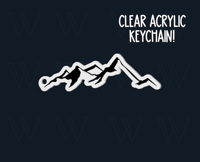 mountain keychain mountain water bottle keychain workout keychain hiking love keychain outdoor keychain mountain adventure keychain