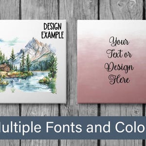 Canvas Prints, Custom Ombre Canvas, Custom Quote Canvas, Custom Text Sign Wall Decor Canvas Wall Art Custom Song Canvas Custom Lyrics Canvas