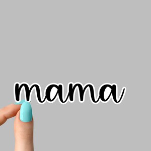 mama mom life sticker, mom motivational sticker, mama laptop decals, tumbler stickers, water bottle sticker, water bottle