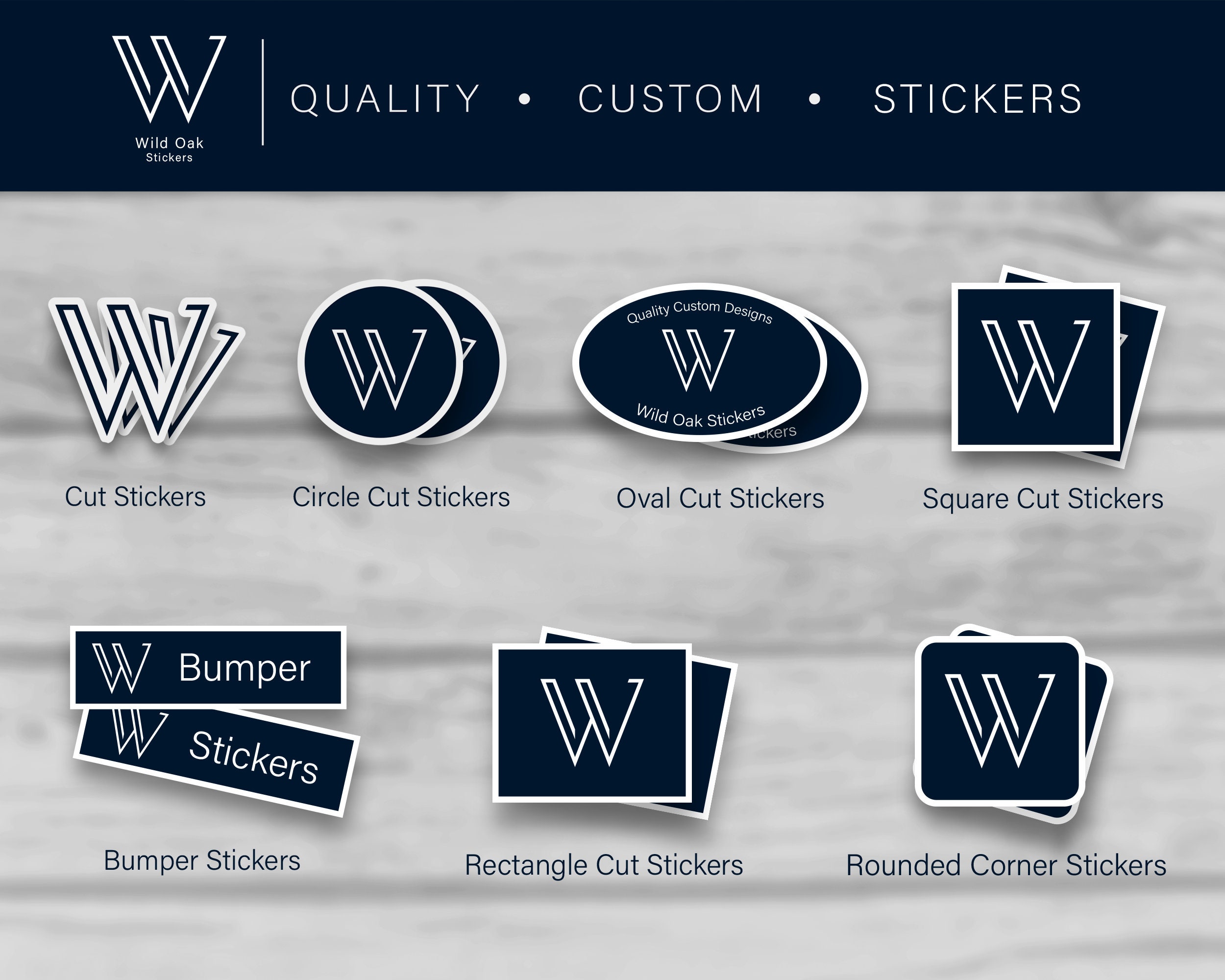 Sticker Sign Designs Your Design Here Stickers, Custom Stickers, Custom Logo Stickers ...