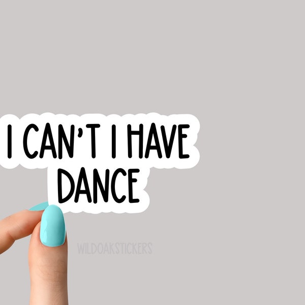 Dance Stickers Etsy