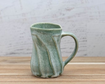 Tea Mug - Unique Tea Cup - Handmade Pottery Cup - Gift for Tea Drinkers