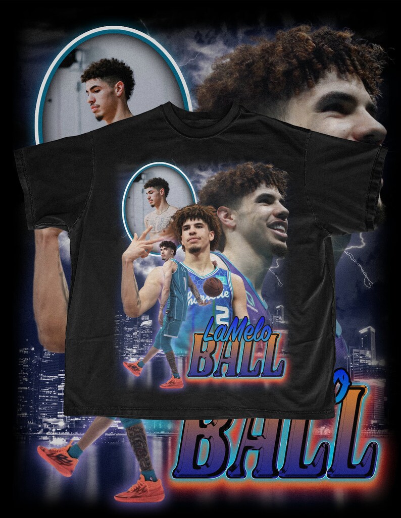 Lamelo Ball Ball Brothers Lonzo Charlotte Etsy