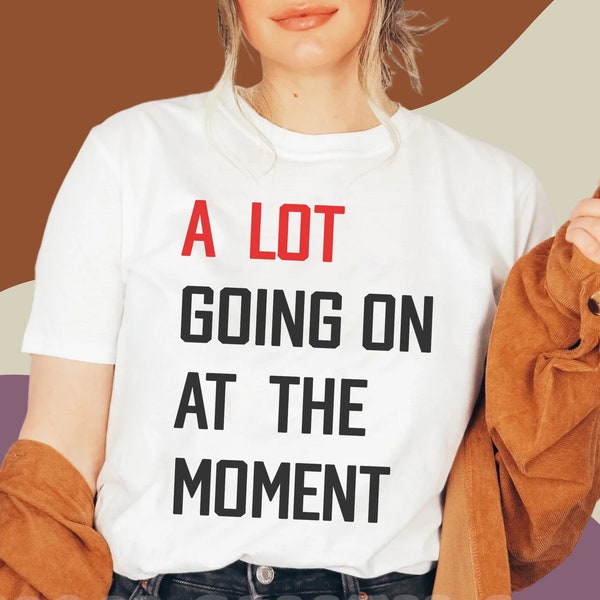 Not A Lot Going On At The Moment Sequin Shirt