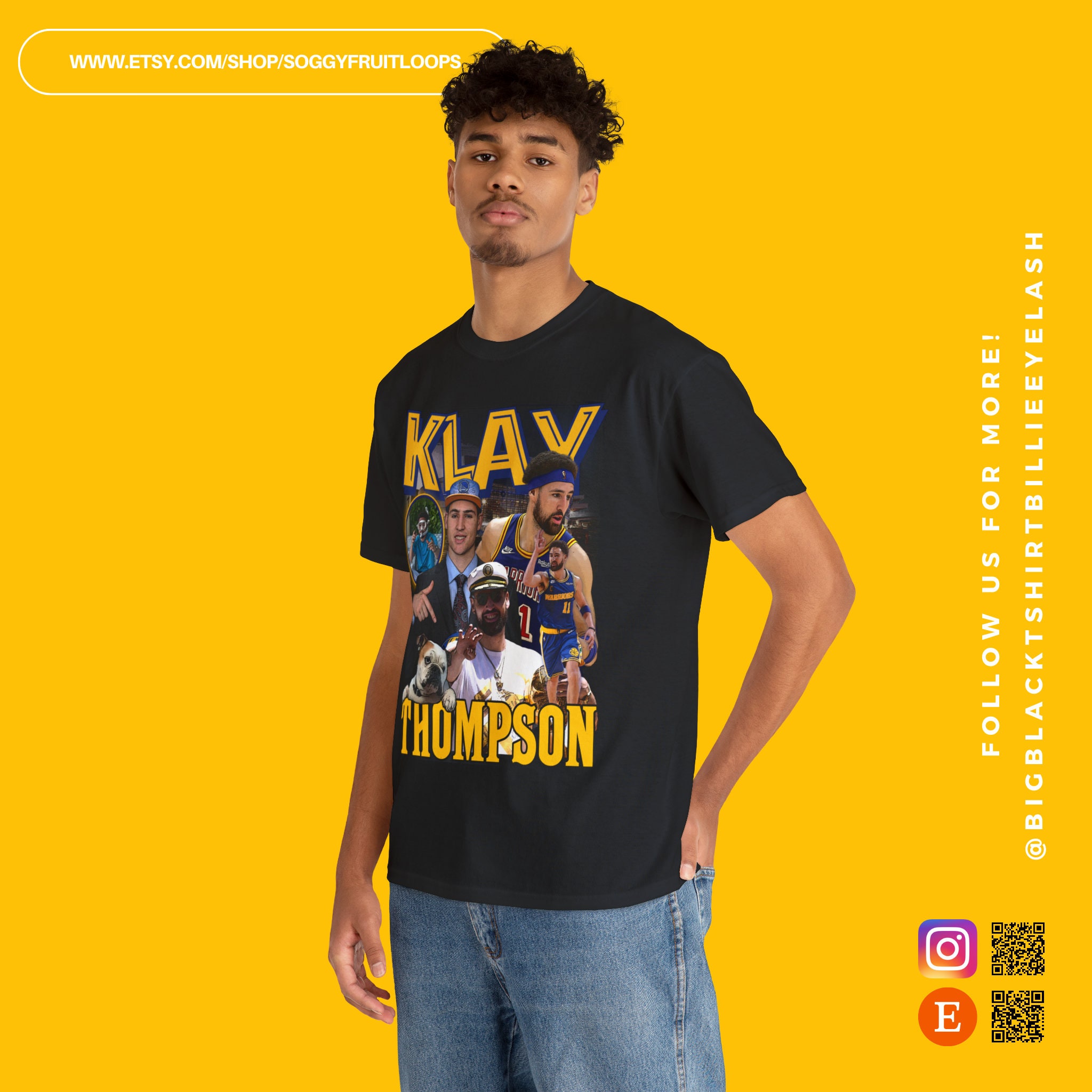90s Vintage Klay Thompson Golden State Warriors Basketball Unisex T-Shirt –  Teepital – Everyday New Aesthetic Designs