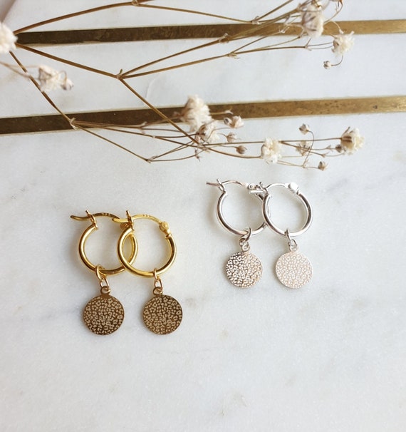 Leopard cheap print hoops