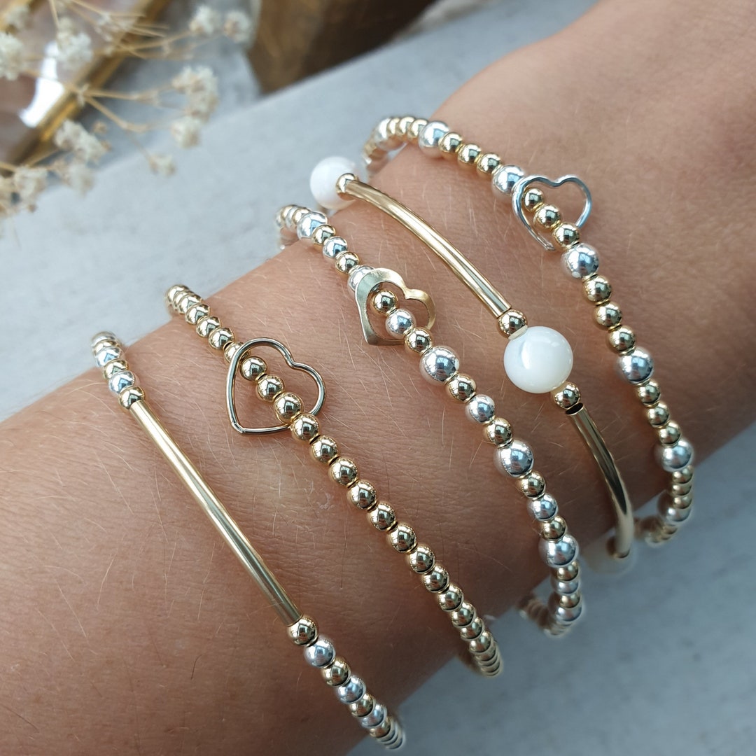 [PEARLY MORE] 韓国 Surgical Mix Chain Bracelet おしゃれ il_1080xN.4400201683_dsfs.jpg