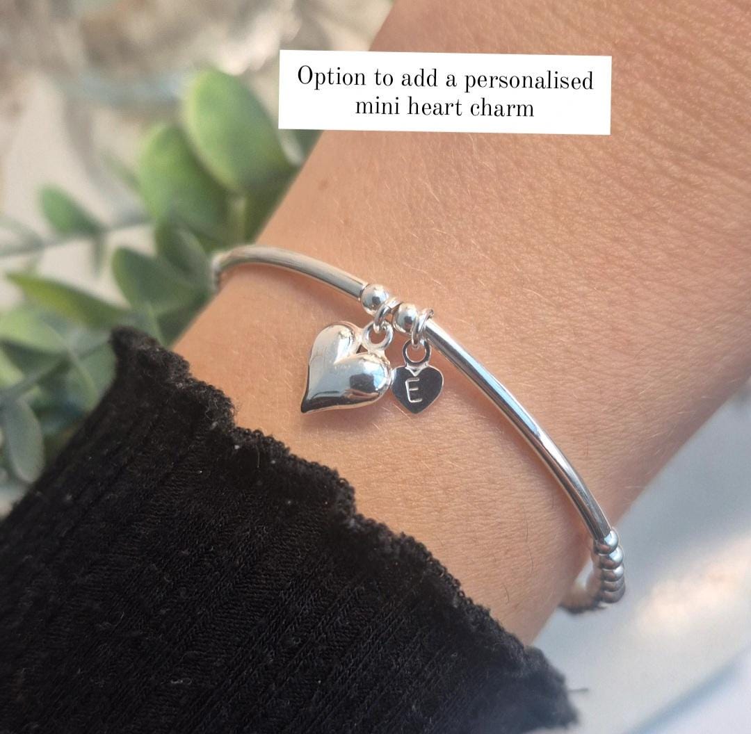 Set 3 Bracciali Donna Argento - Braccialetti Glitter Regolabili Regalo Madre - Foto 13