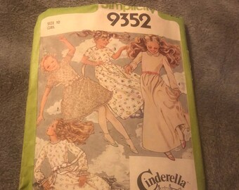 Vintage Girl’s Dress Pattern