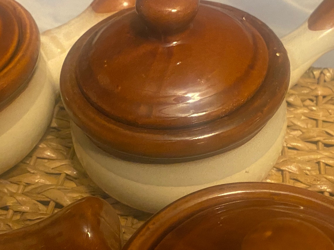 Vintage Stoneware Soup/chili Bowls Etsy