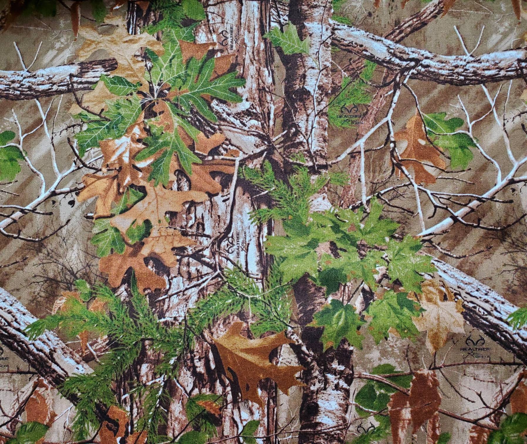 True Timber Lost Pattern Real Tree Timber Camo Cotton Fabric. Available in Green or Pink. by the ...