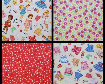 what is a paper dress Paper Dolls by Timeless Treasures. Vintage Paper Dolls, Doll Dresses, and 2 Coordinating Prints. By the Half Yard, 18" long x 43" wide.
