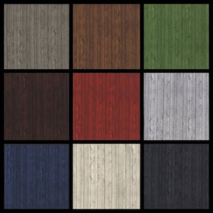 Wood Plank, Barn Wood, 100% Cotton Fabric. 9 Color Options Available. By the Half Yard. 18&quot; long x 43&quot; wide.