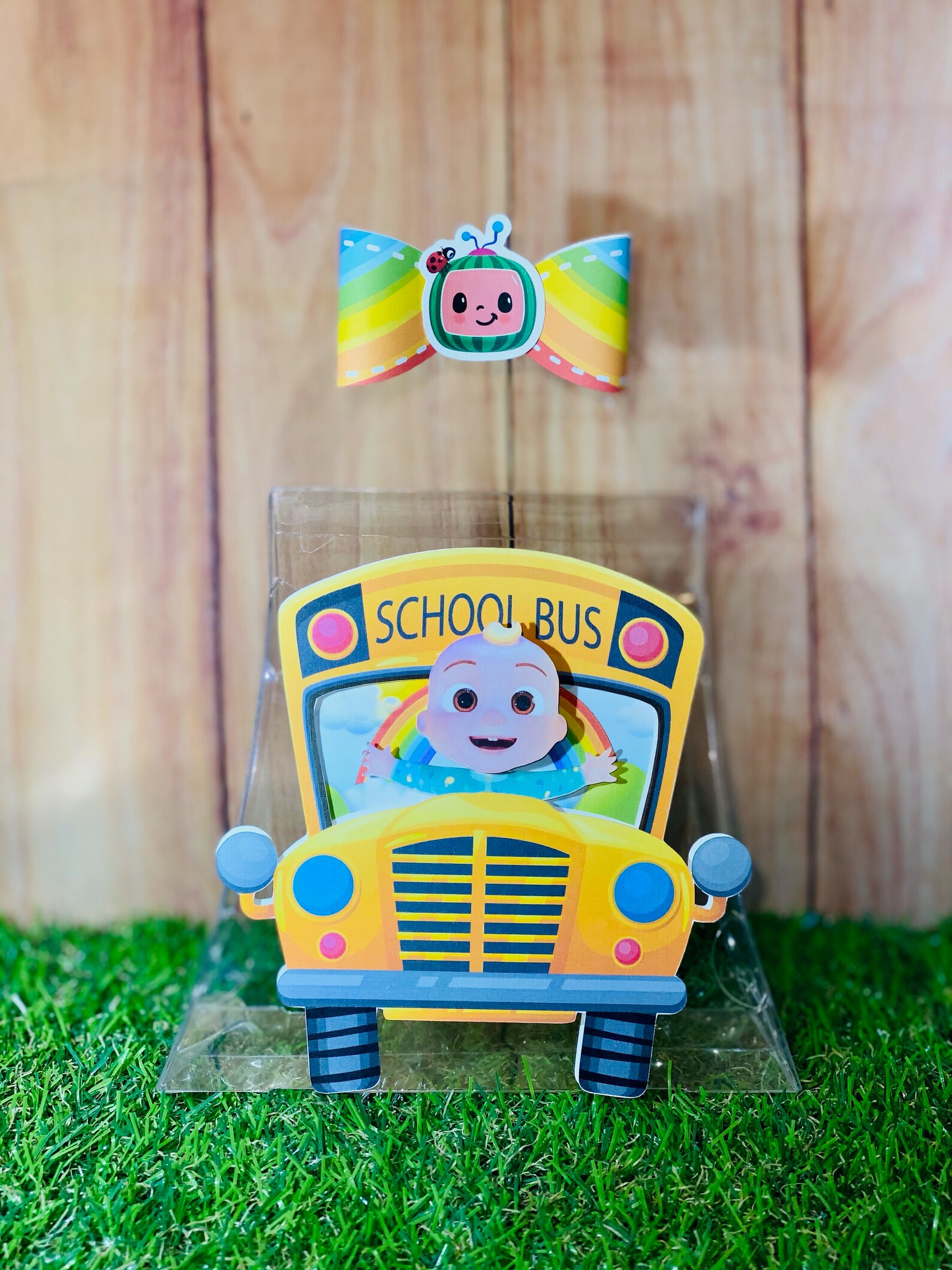 Cocomelon bus JJ favor bags | Etsy