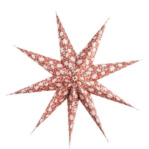 Stella sospesa/paralume in cotone riciclato, 100cm
