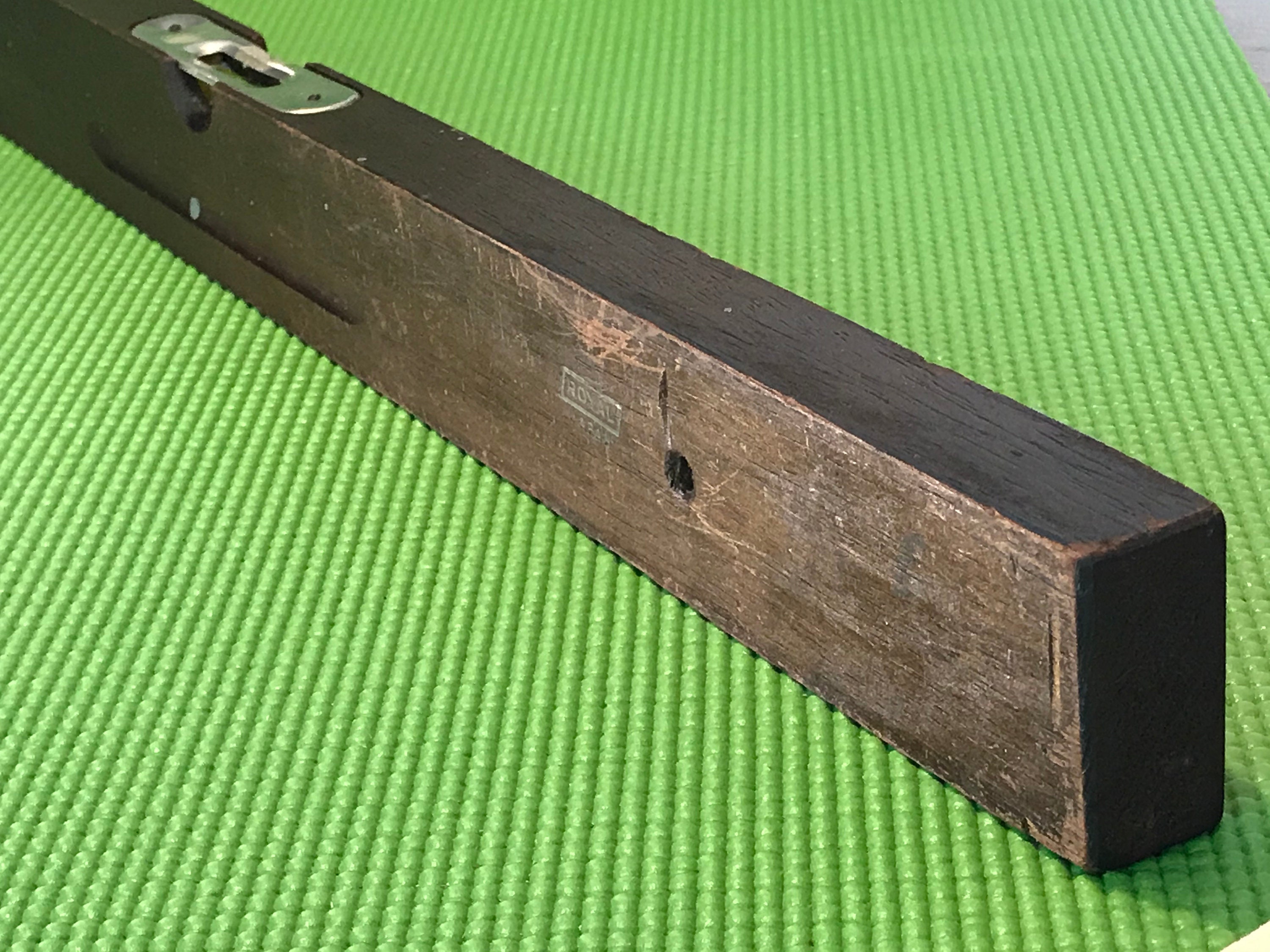 Vintage 24 Wood Carpenter Level by Royal Japan Etsy