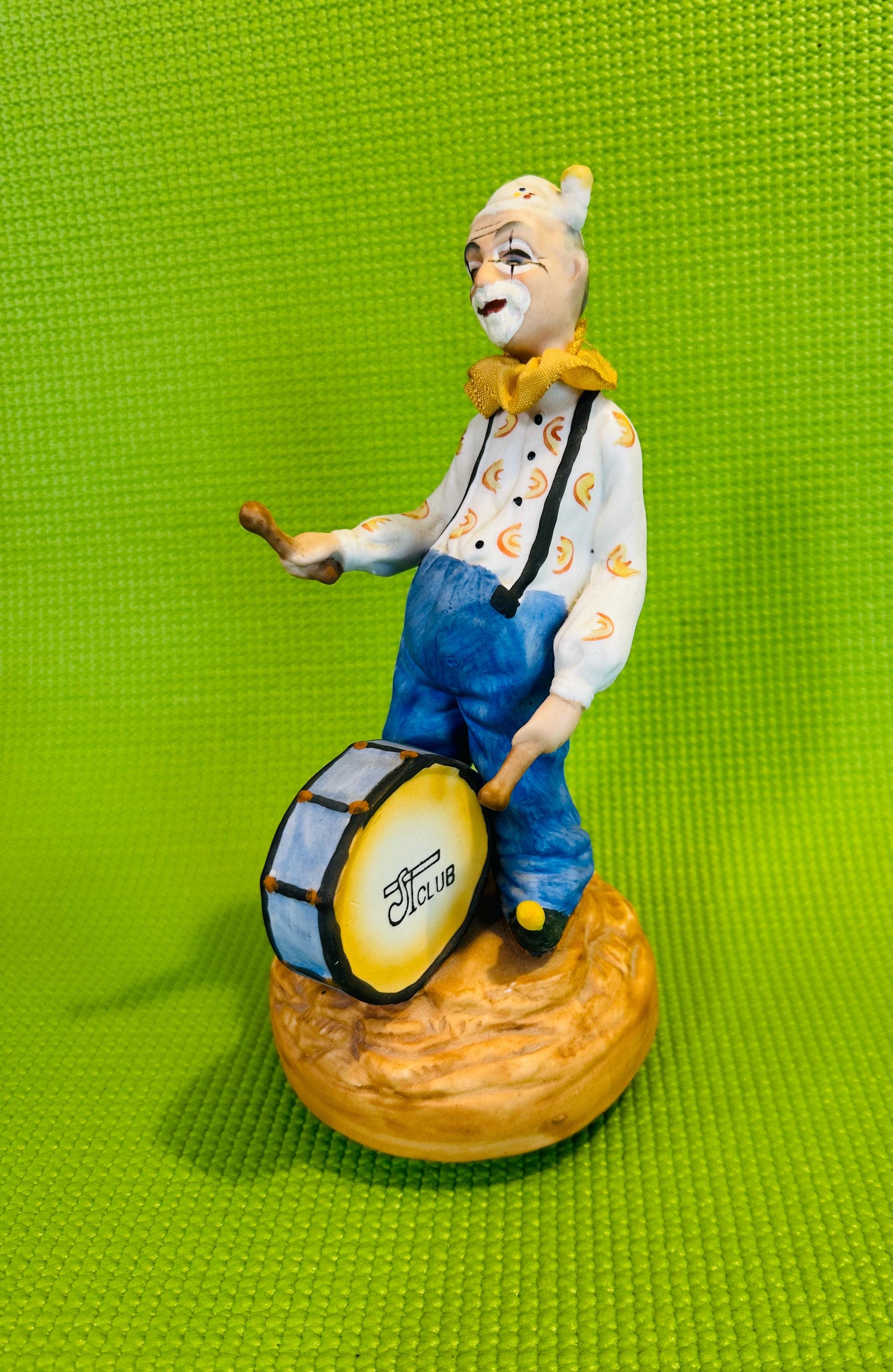 アート・デザイン・音楽 Plastic Toys hanlon Aldon Fine Bone China Clown Music Box Plays 