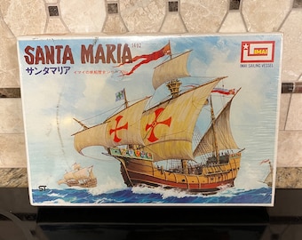 Santa Maria Sailing Vessel by IMAI Japan 1:350 Scale 1973 - Etsy