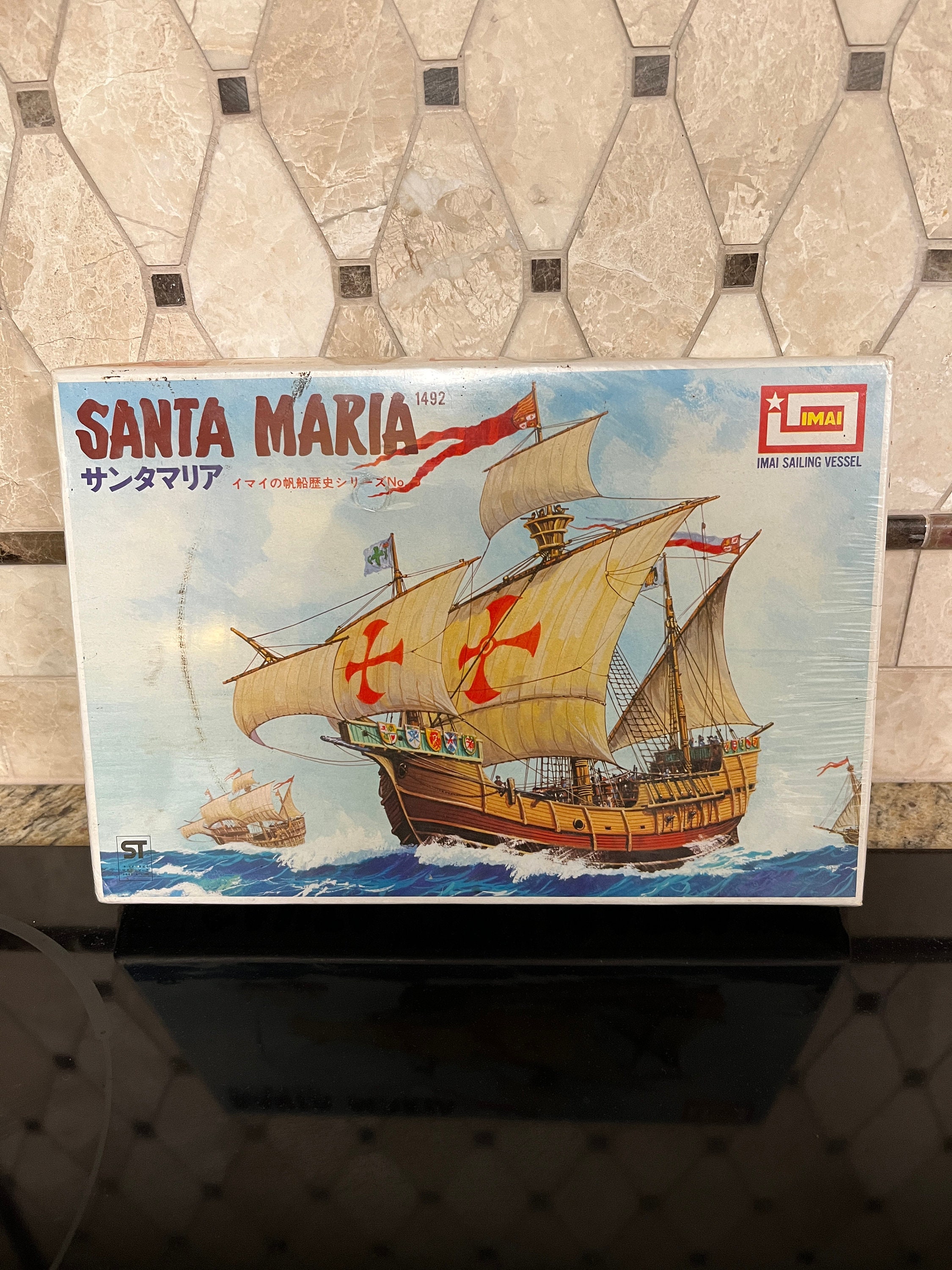 Santa Maria Sailing Vessel by IMAI Japan 1:350 Scale 1973 - Etsy