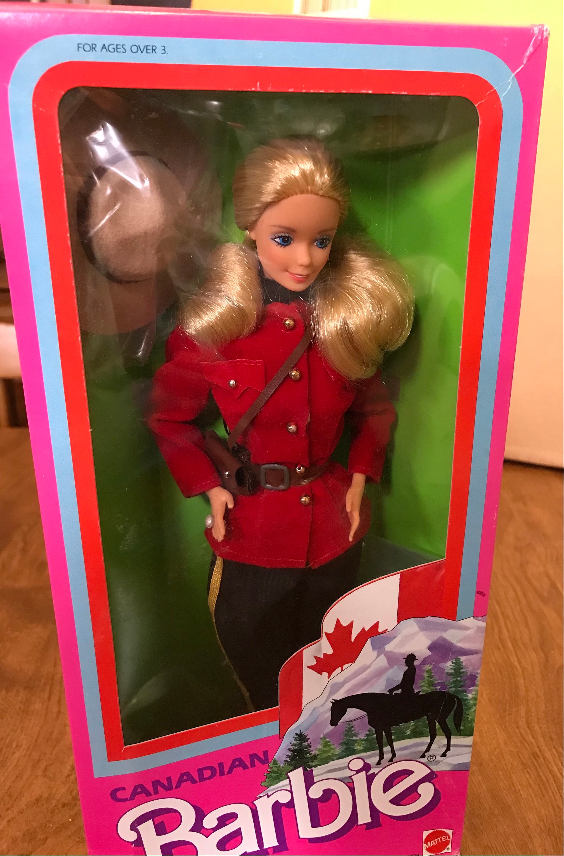 1987 Canadian Barbie Doll by Mattel Dolls of the World 4928 Etsy