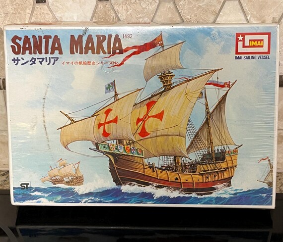Santa Maria Sailing Vessel by IMAI Japan 1:350 Scale 1973 - Etsy 