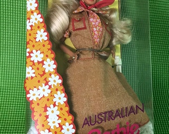Australian Barbie Dolls of the World Collection by Mattel 1992 - Etsy