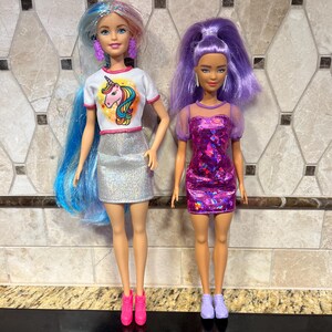 slim fit dress slacks 2012 Fashionista Purple Striped Dress Barbie (Y7489) main image 0