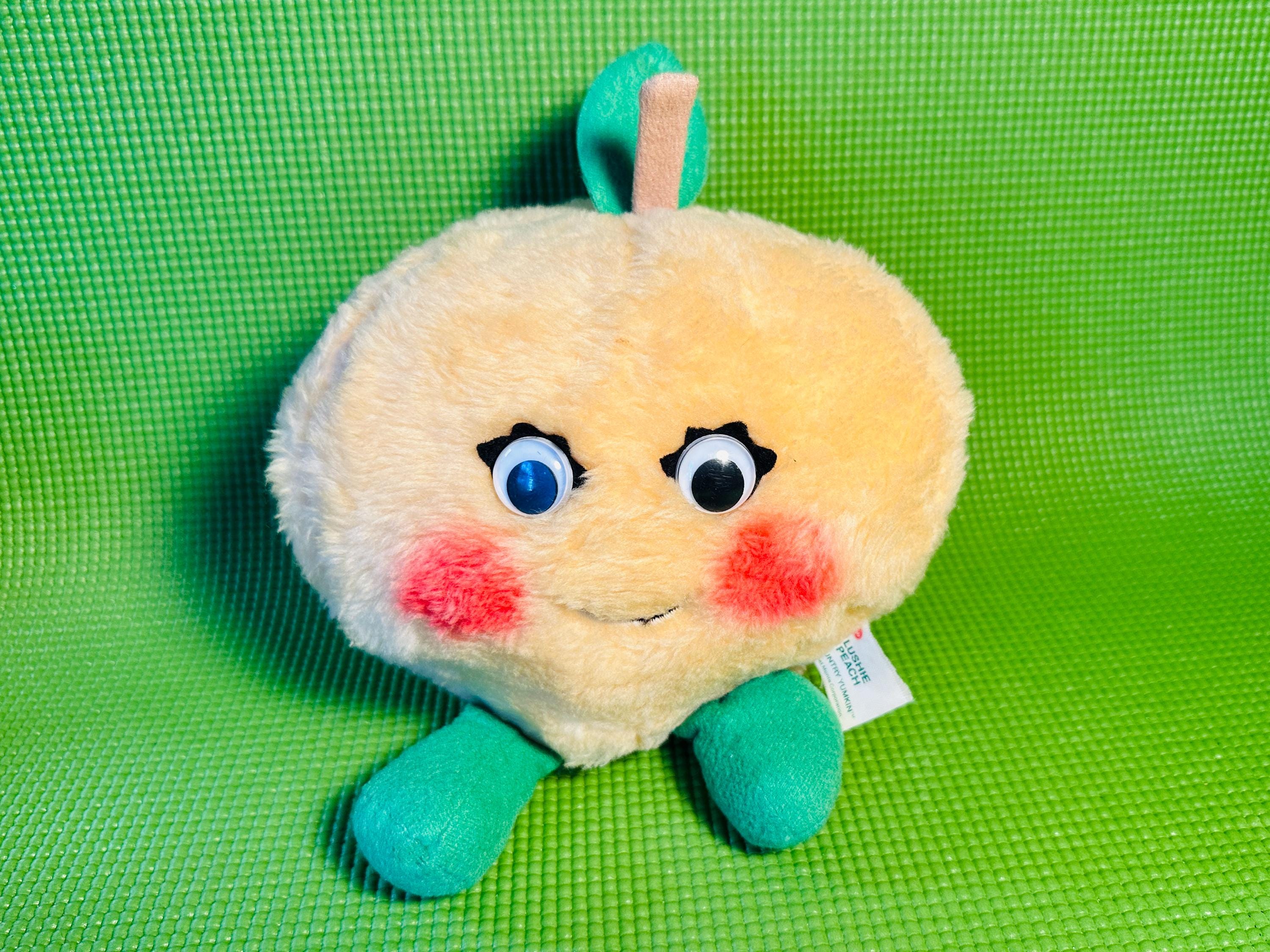 Del Monte Country Yumkin - Lushie Peach Plush Toy With 