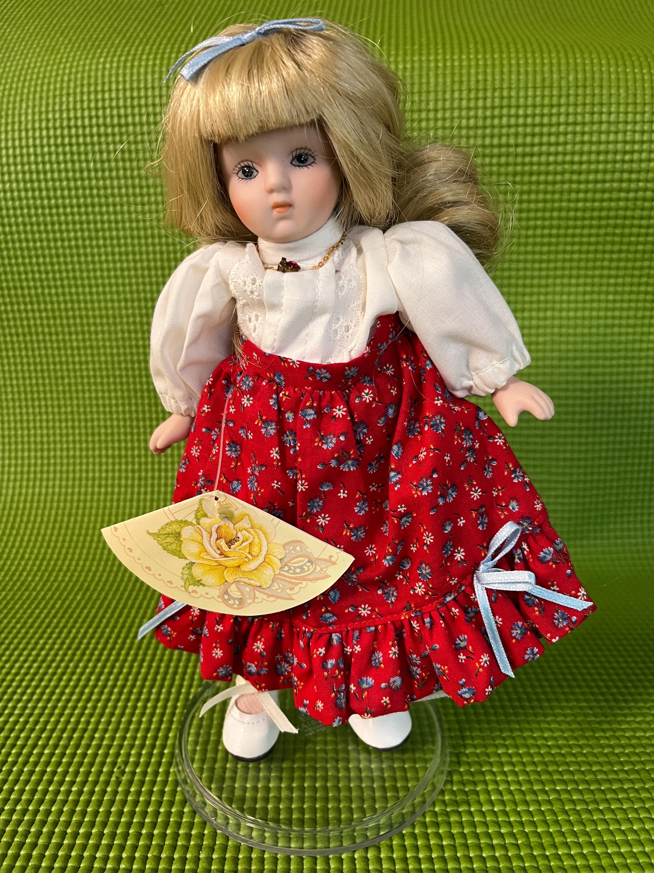 Goebel Porcelain Doll - July Birthday - Victoria Ashlea Original