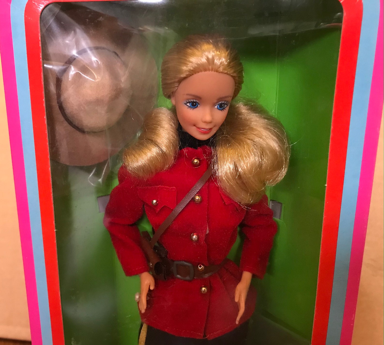 1987 Canadian Barbie Doll by Mattel Dolls of the World 4928 Etsy