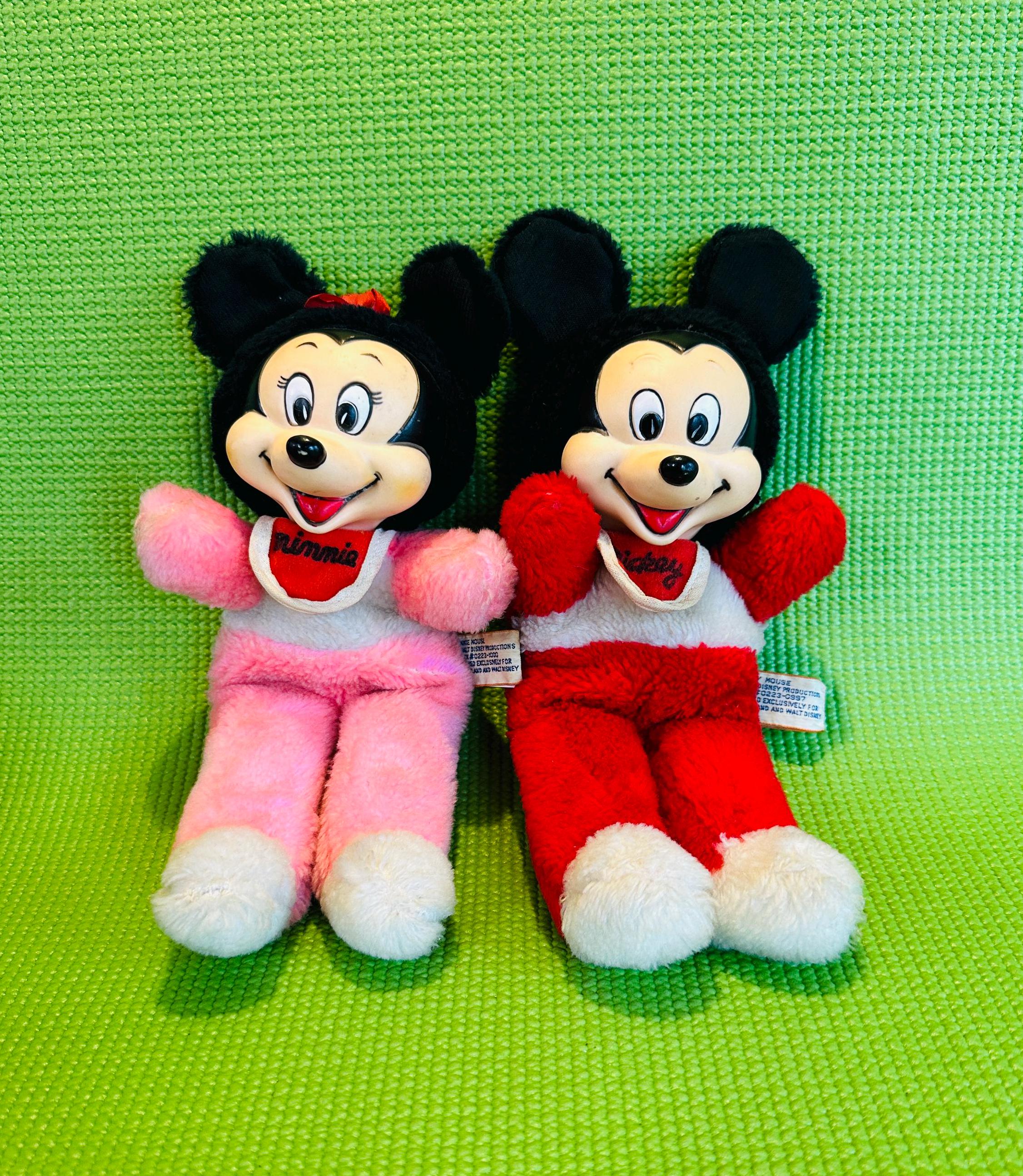 ぬいぐるみ Mickey Minnie Retro Stuffed Toy Retro Mickey and Minnie Dolls Inspired Have Arrived at the