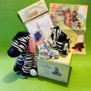 Zelda the Zebra Porcelain Figure & Plush Set – Precious Moments