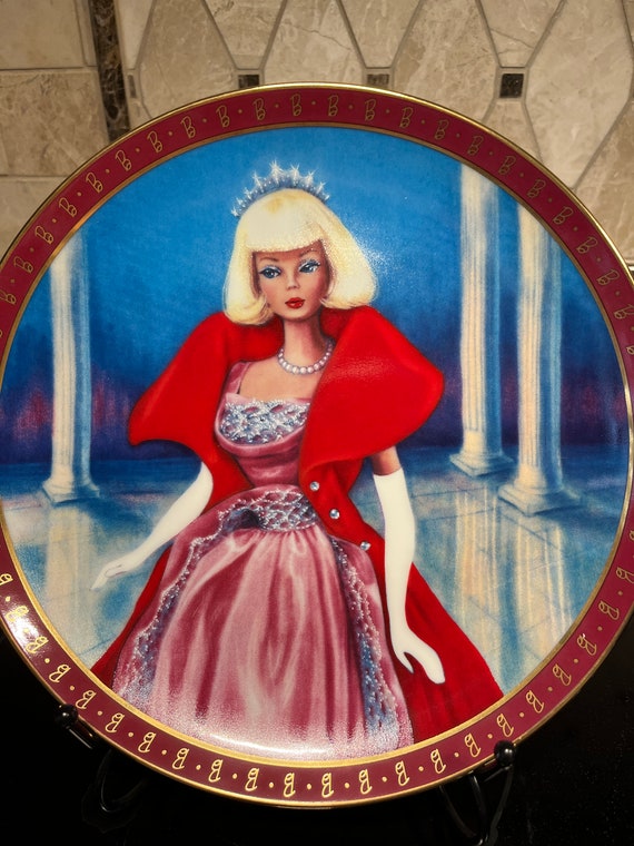 Danbury Mint High Fashion Barbie Porcelain Collector Plate 