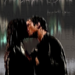 El póster de Vampire Diaries