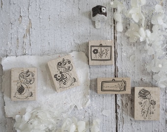 Black Milk Project Rubber Stamps - Moments II series