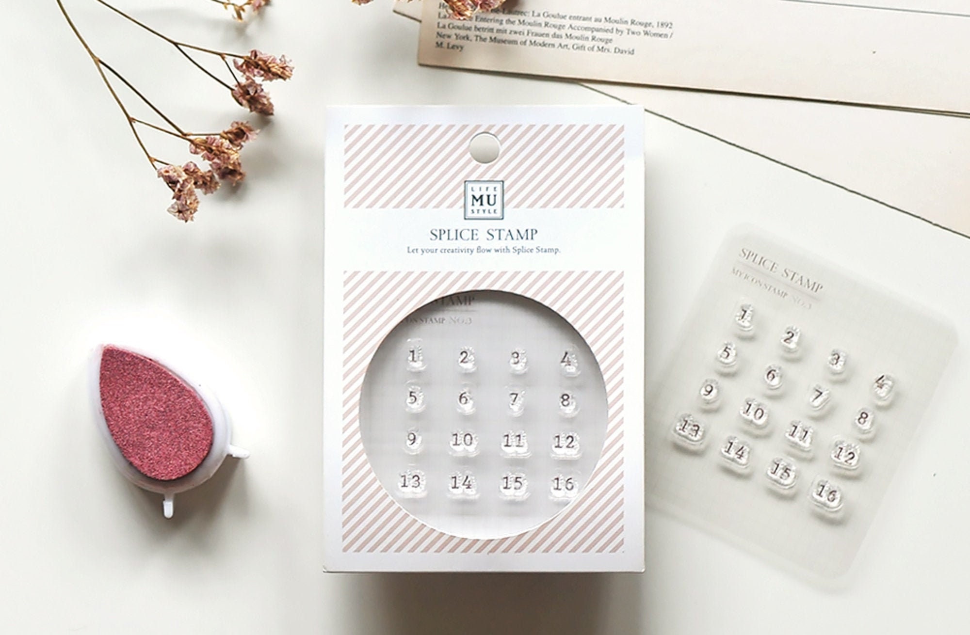 MU My Icon クリアスタンプセット No.03~04 (カレンダーシリーズ