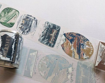 最新 USAGIPRINT Holiday 5CM PET Tape No.25| Planner Accessories テープ・マスキングテープ