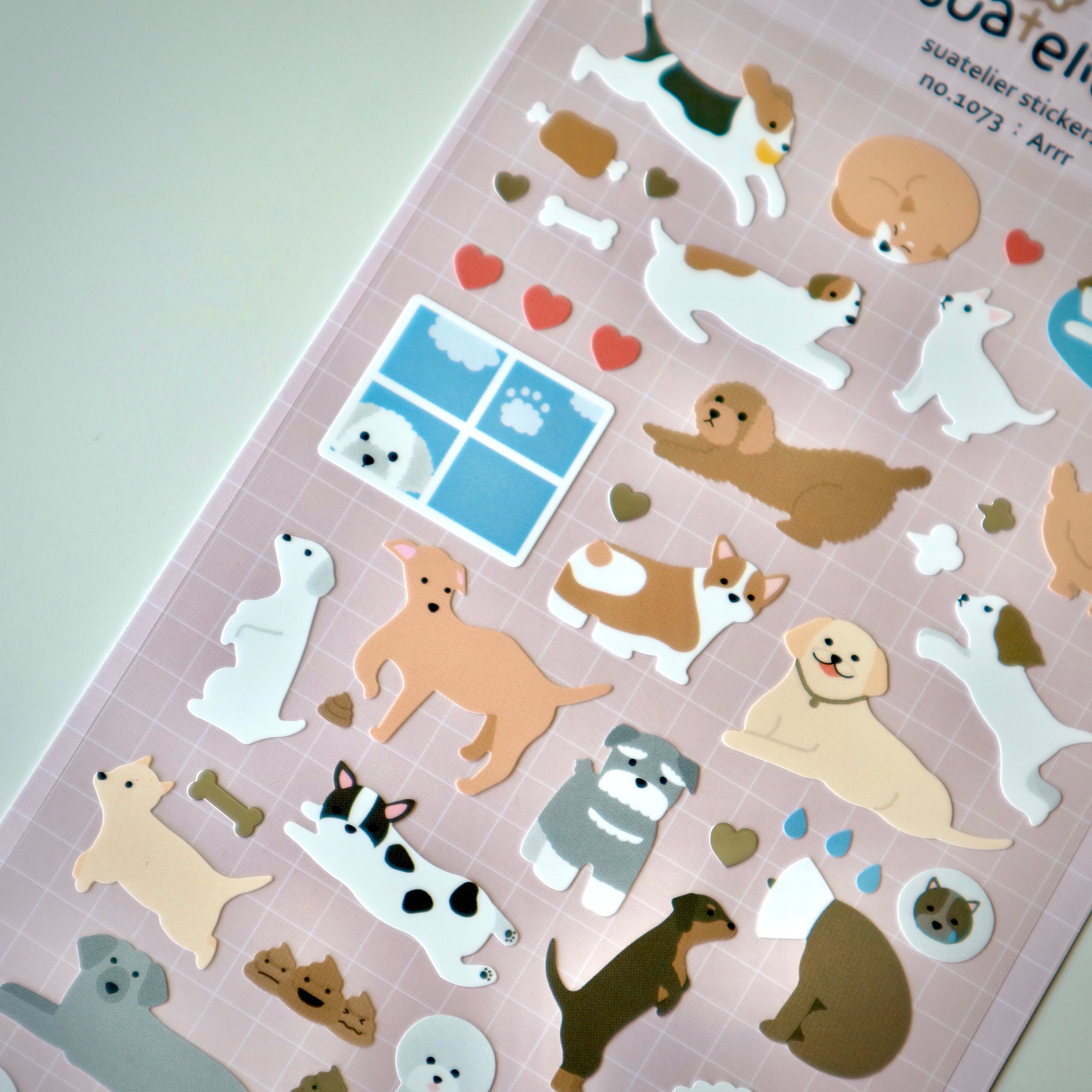 Suatelier Sticker - 1073 Arrr | Korean Stationery, Cute