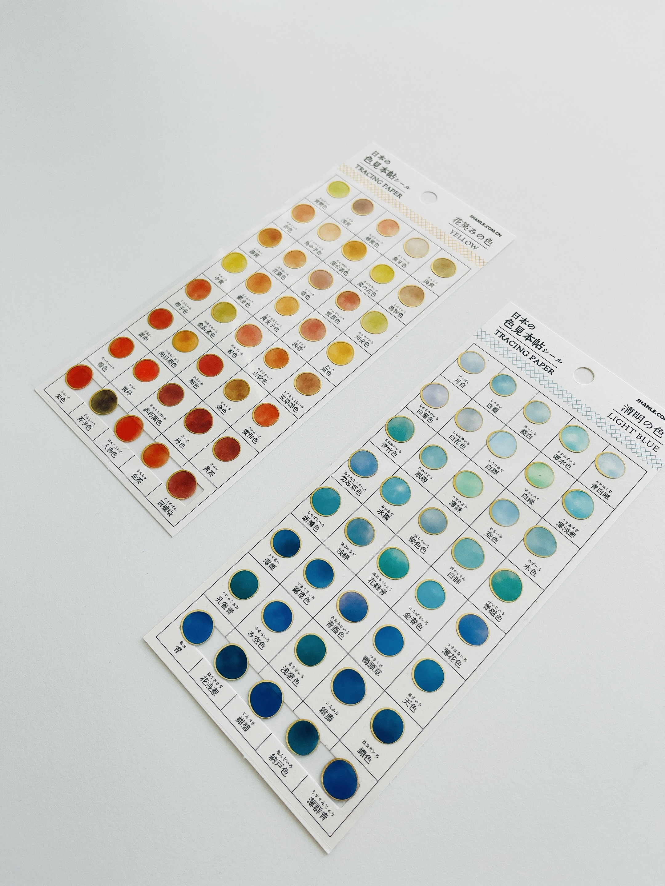 Four Seasons Foil Tracing Paper Circle Planner Stickers Etsy Denmark