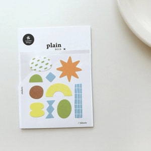 Suatelier Sticker - 1672 Plain.68 | Cute Planner Stickers,  Deco Stickers, Planner Accessories, Collage, Scrapbooking, Cute Stationery