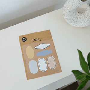 Suatelier Sticker - 1664 Plain.60 | Cute Planner Stickers,  Deco Stickers, Planner Accessories, Collage, Scrapbooking, Cute Stationery