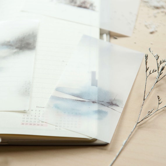 Freckles Tea Vol. 3 Floral Silver Foil Tracing Paper Pad